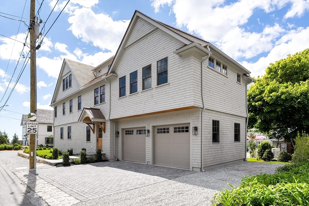 2 Collier Road, Scituate. New-construction coastal residence, delivered and sold.